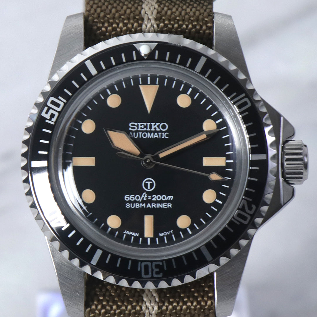 Custom Seiko Milsub Automatic Mod Watch