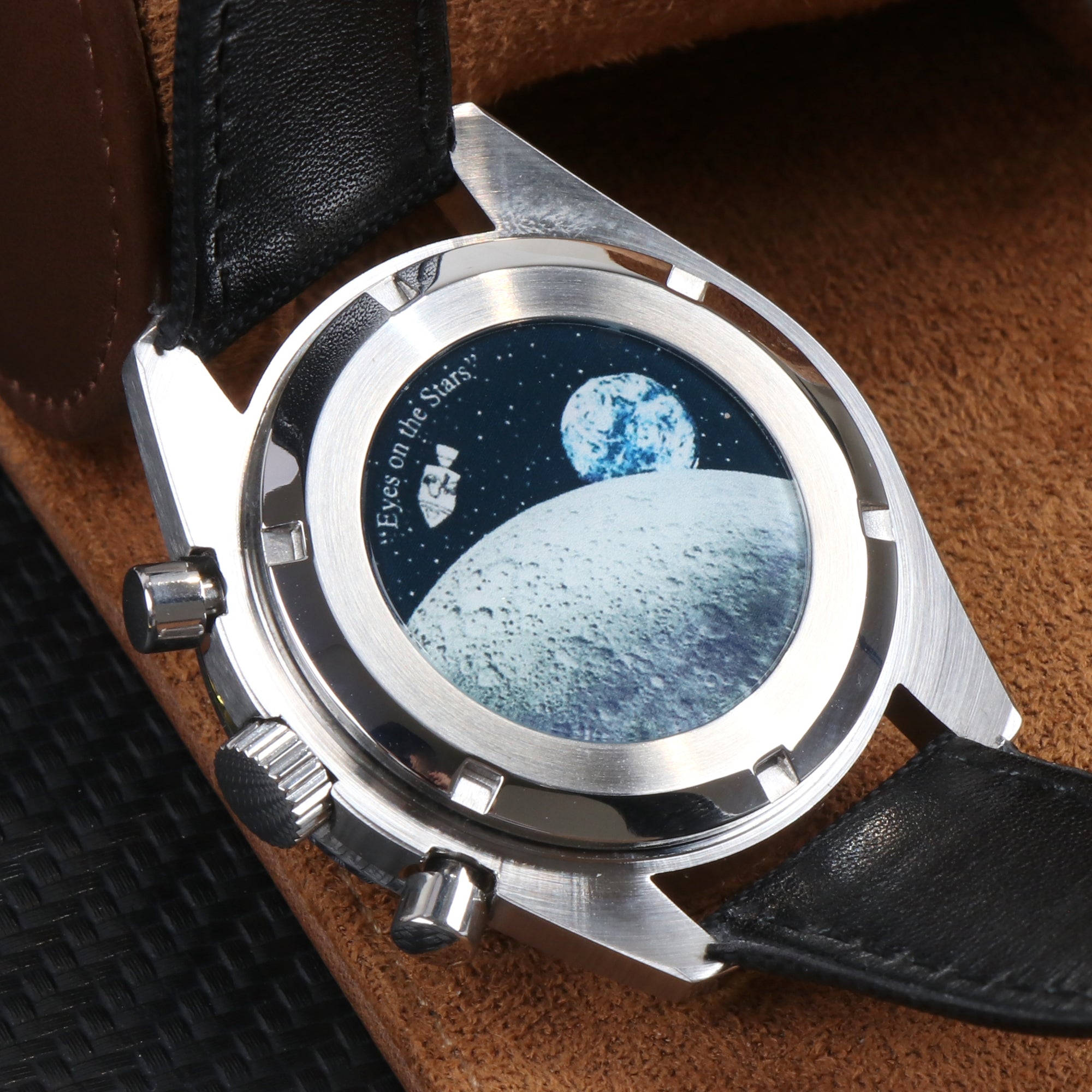 Custom Seiko Mod Blue Snoopy Speed Watch