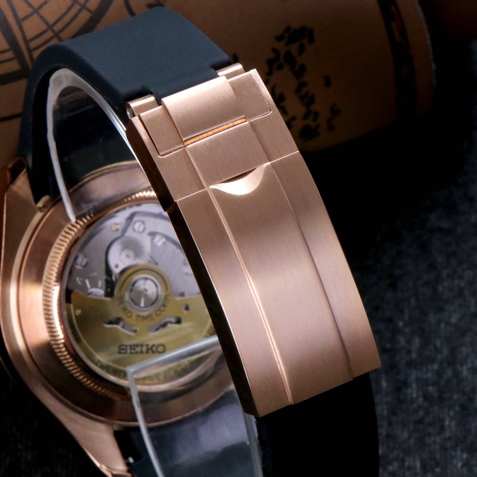 Custom Black Yacht Automatic Mod Watch