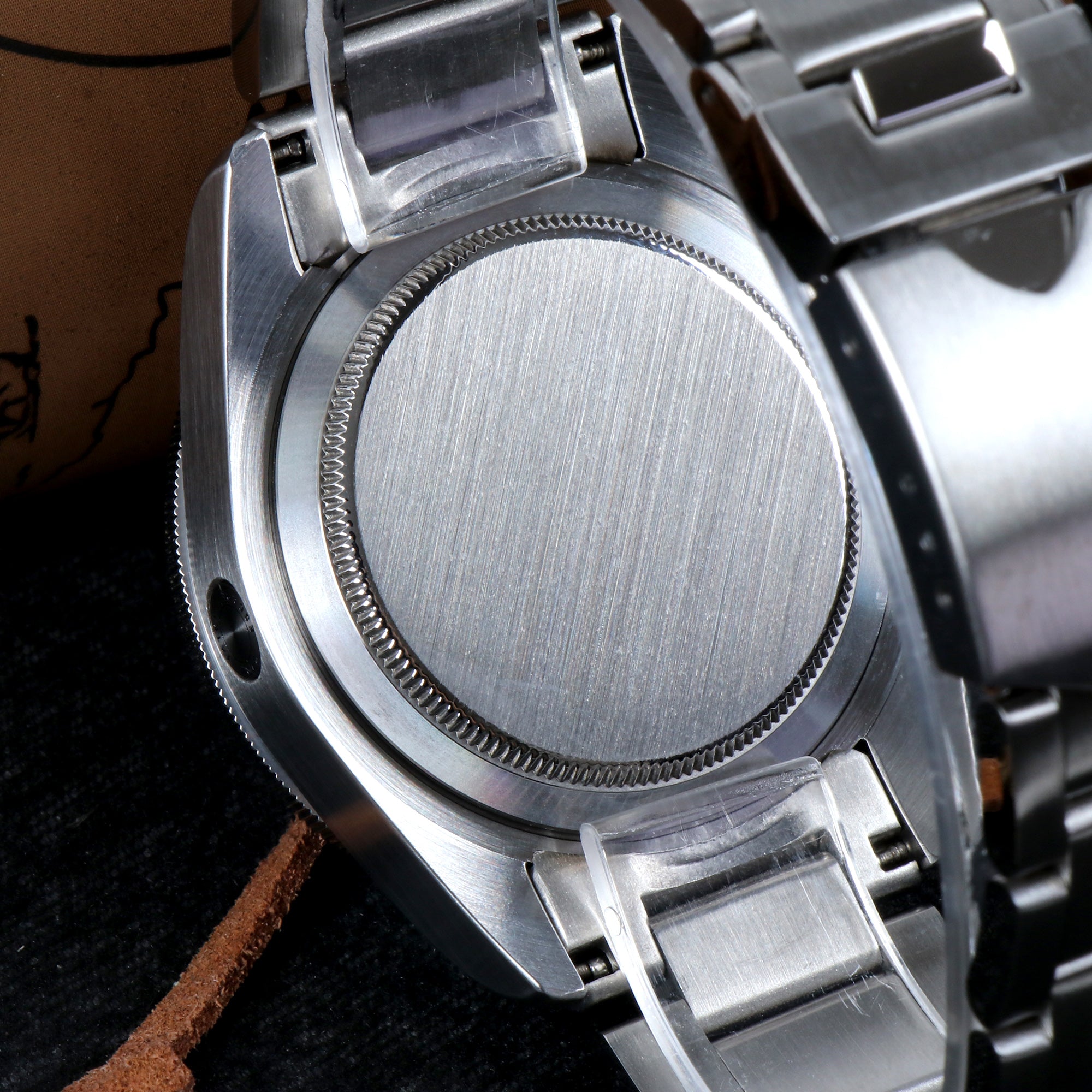 Custom Blue Tud Automatic Mod Watch