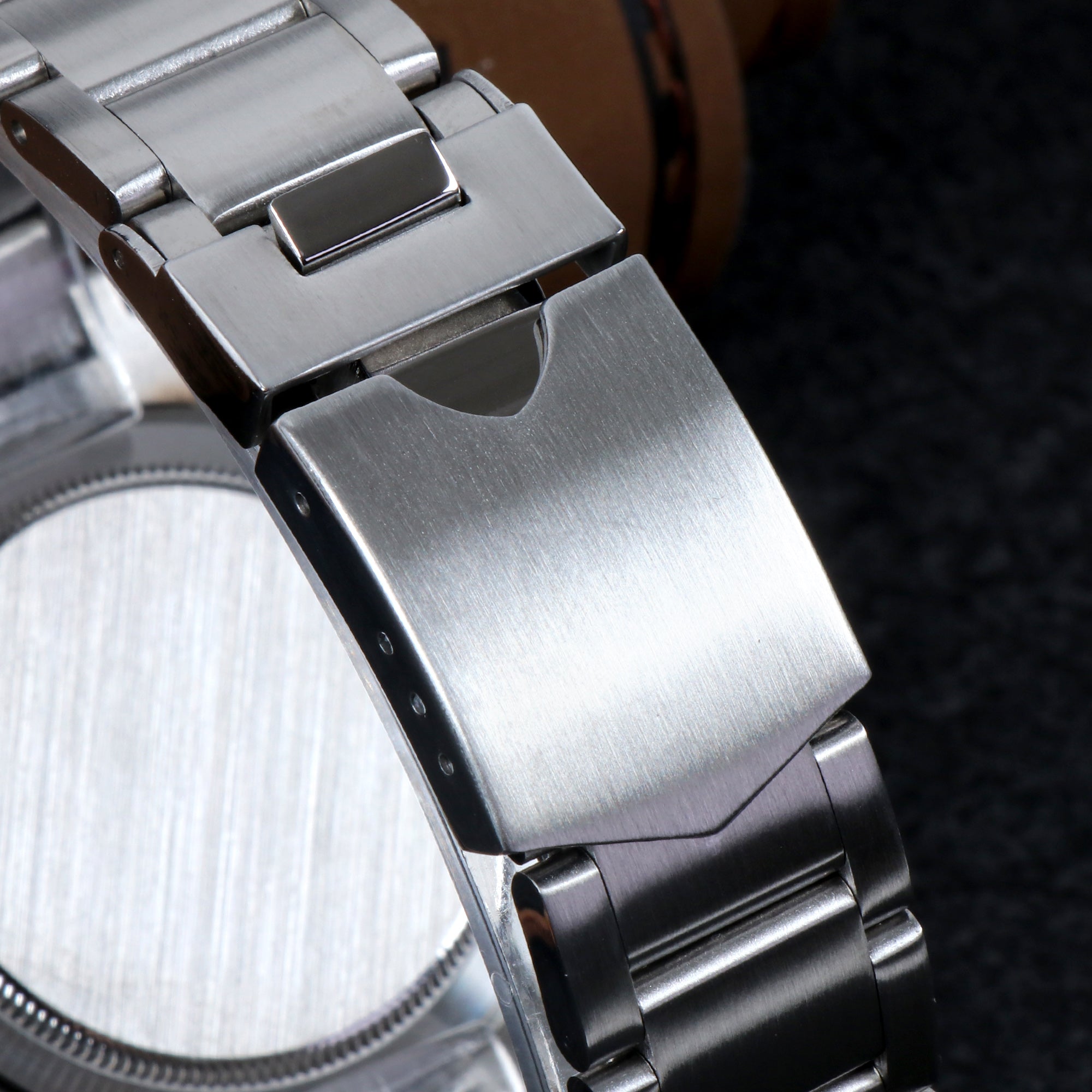 Custom Black Tud Automatic Mod Watch