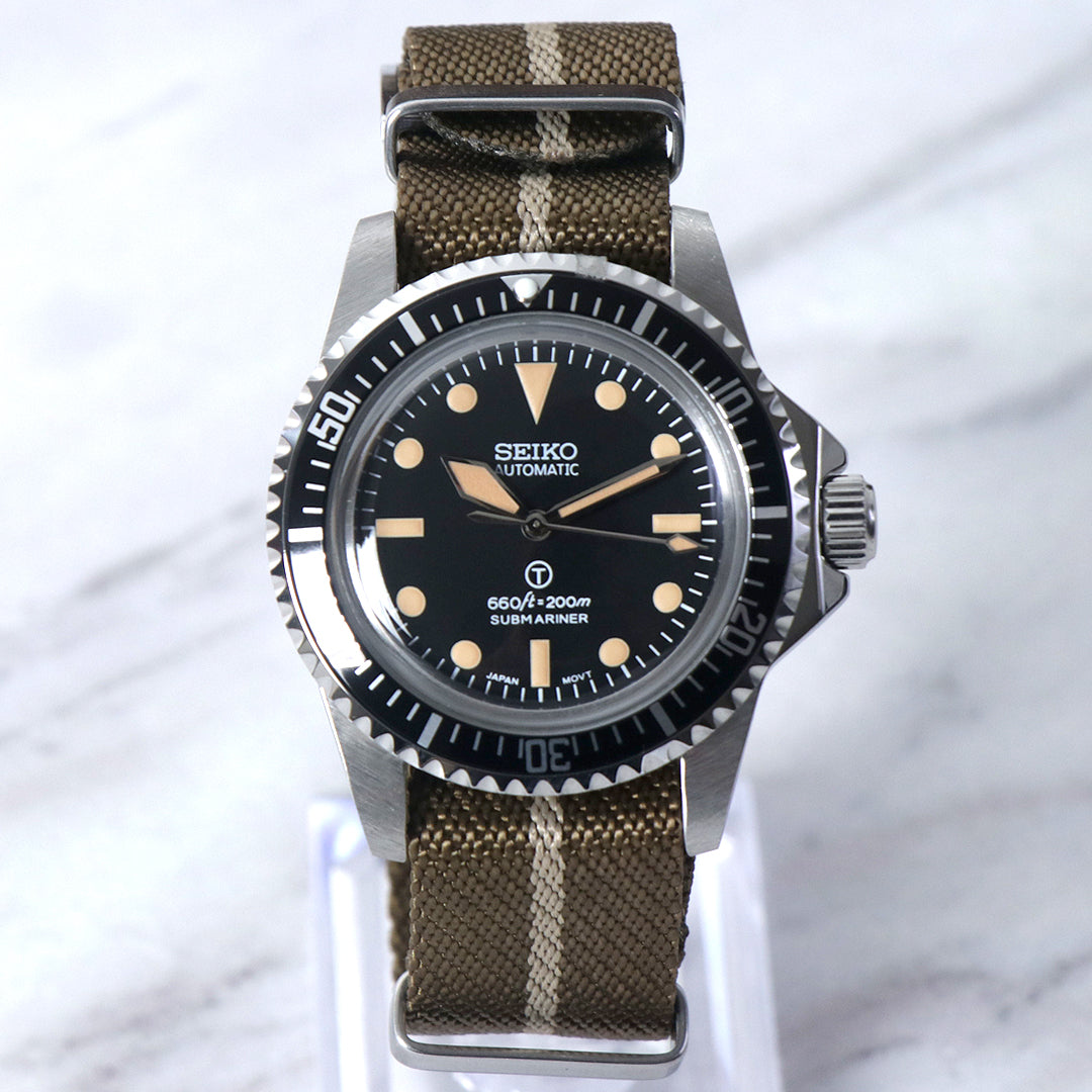 Custom Seiko Milsub Automatic Mod Watch
