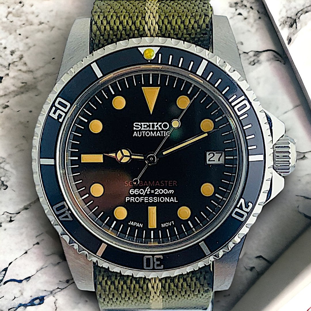Custom Seiko Milsub Vintage Mod