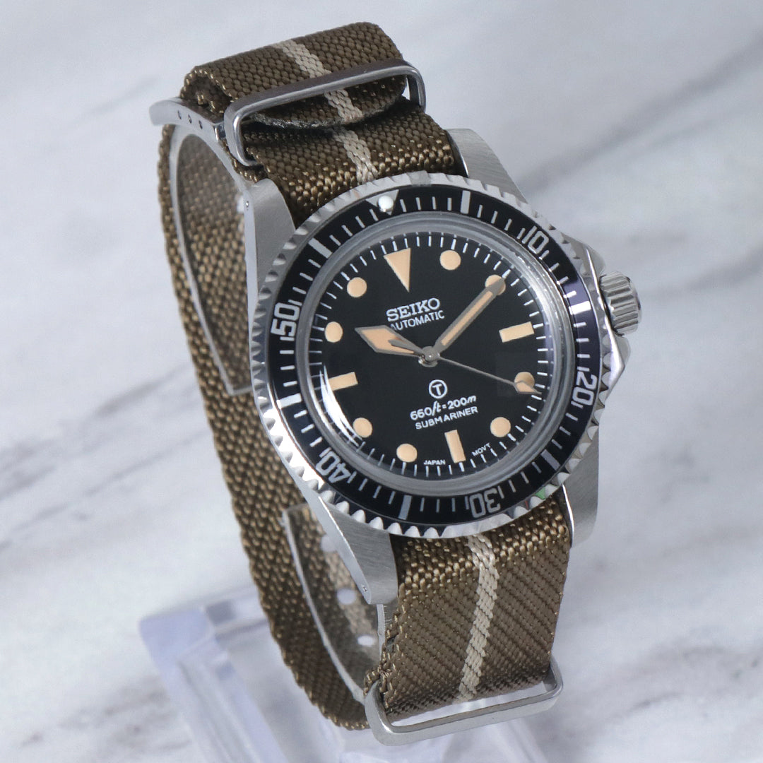 Custom Seiko Milsub Automatic Mod Watch