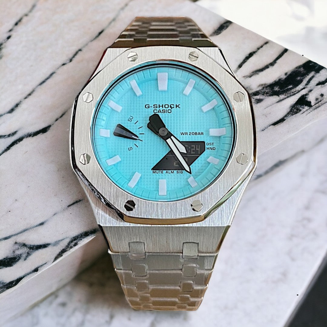 Custom G-SHOCK Blue Mod