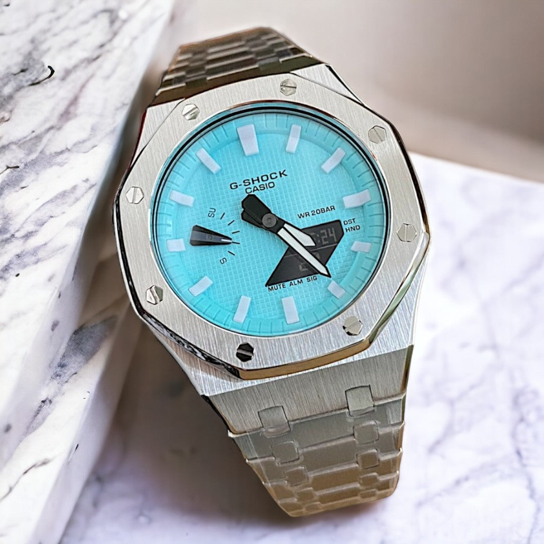 Custom G-SHOCK Blue Mod